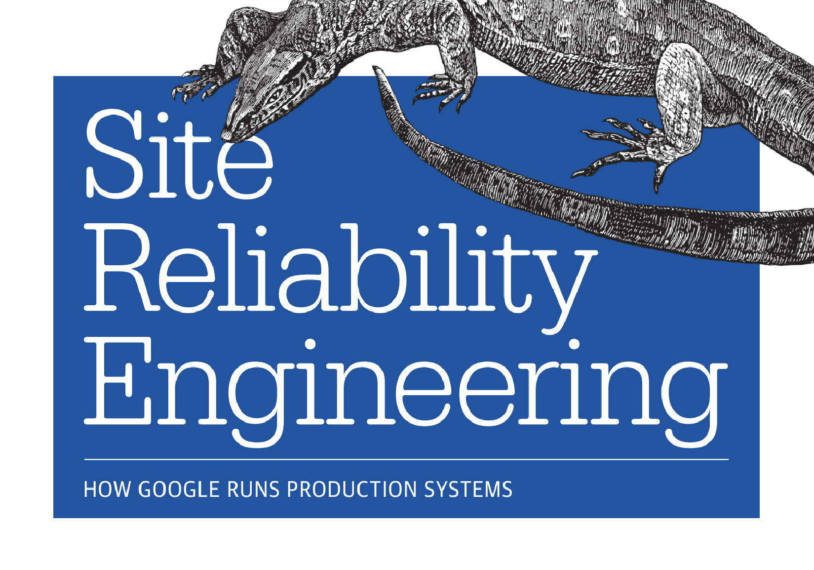 book cover of the SRE book